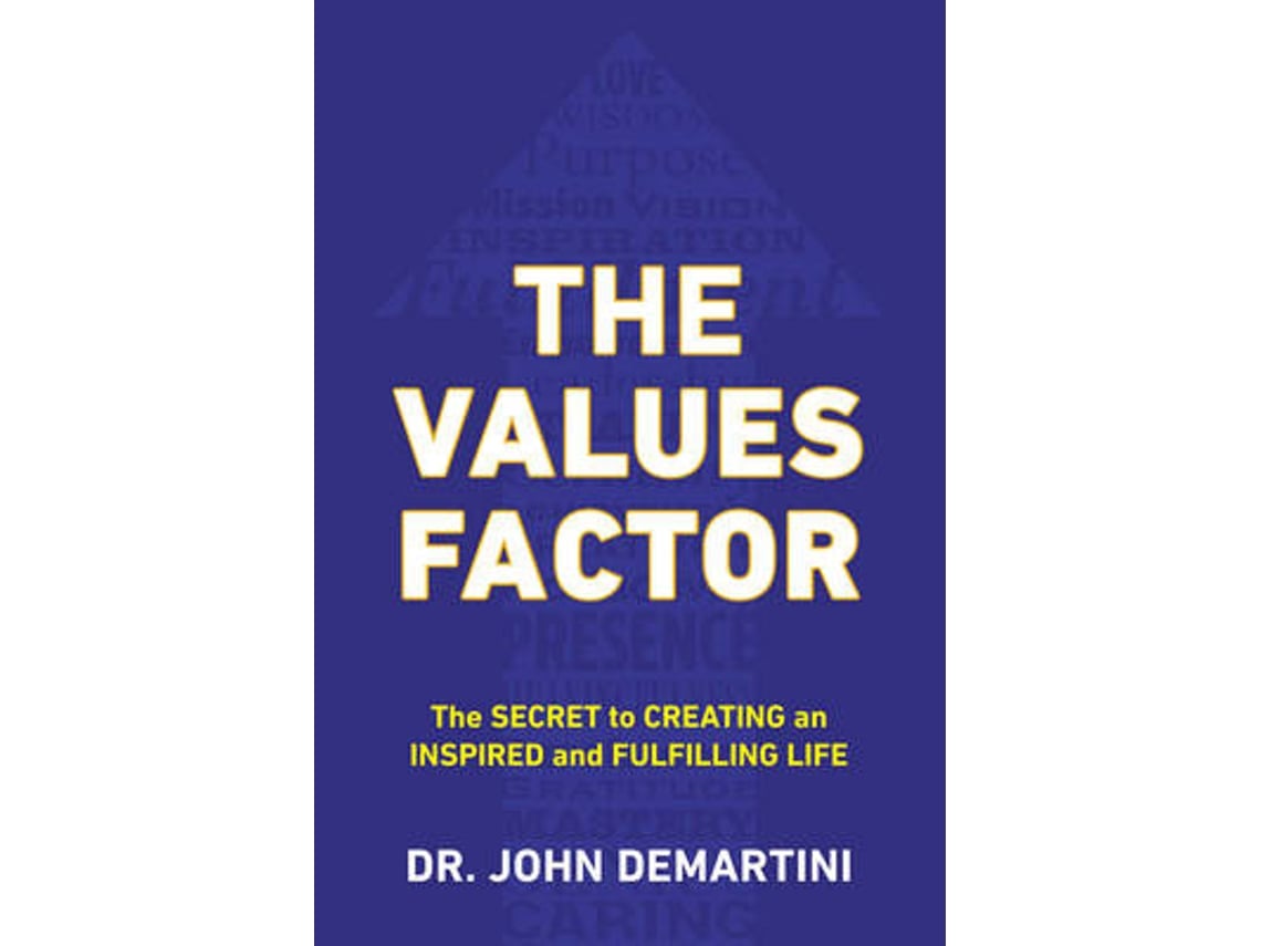 Livro Values Factor de Dr John F Demartini (Inglês)