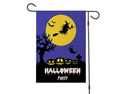 Banner De Jardim De Halloween, Decorações Exteriores De Halloween Para Pátio E Jardim