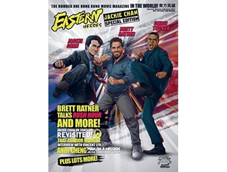 Livro Eastern Heroes Jackie Chan special Bumper issue de Ricky Baker (Inglês)