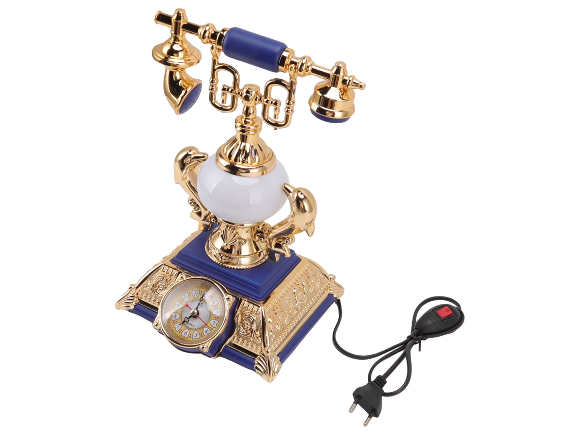 Lâmpada Relógio Alarme Telefone Vintage LAXISCREED