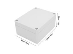 Laxiscreed Caixa De Junção Selada Abs Ip65 À Prova De Água Para Instalações Elétricas