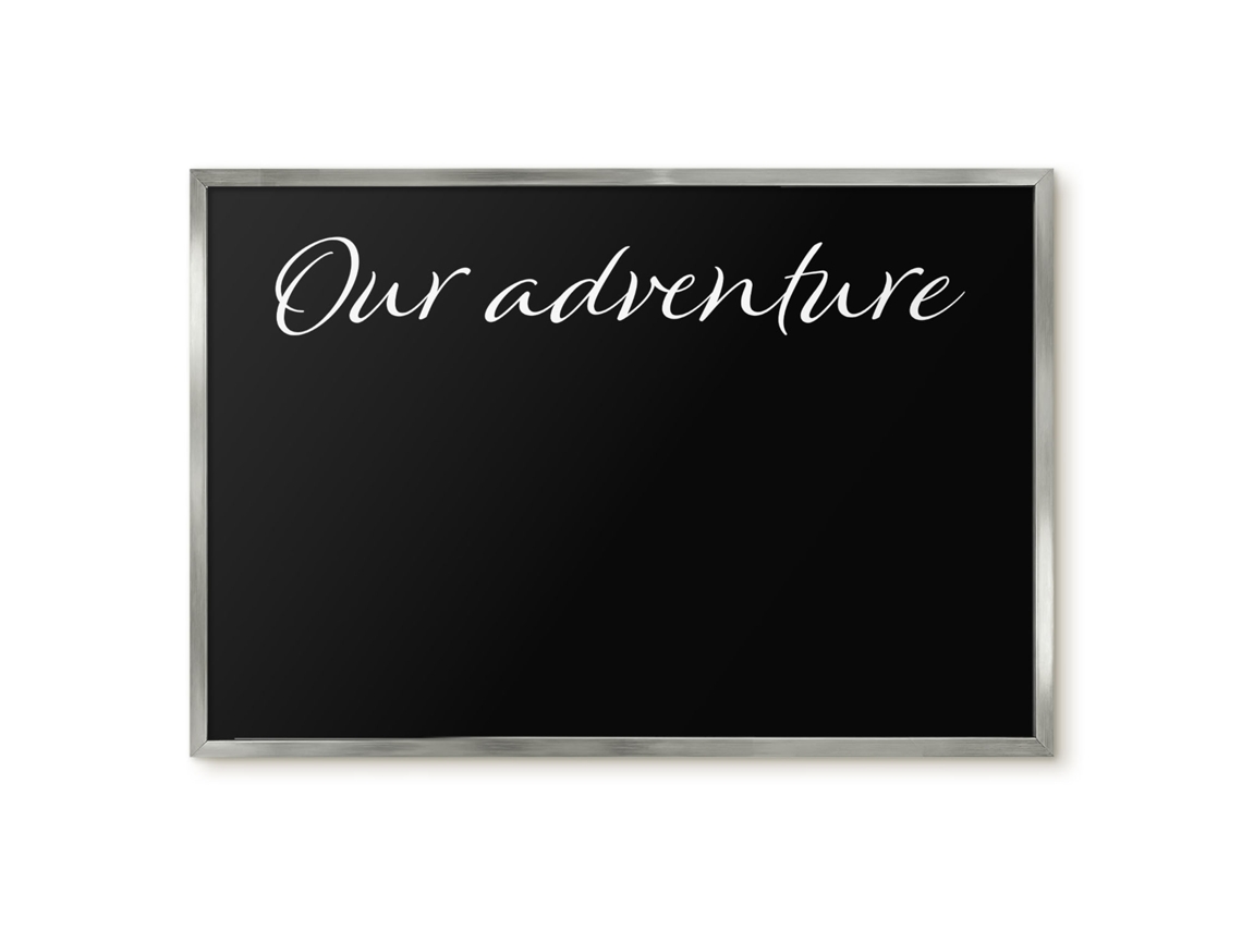 Magnetic Board Our Adventure For The Living Room Espelharte (60x40 Cm)