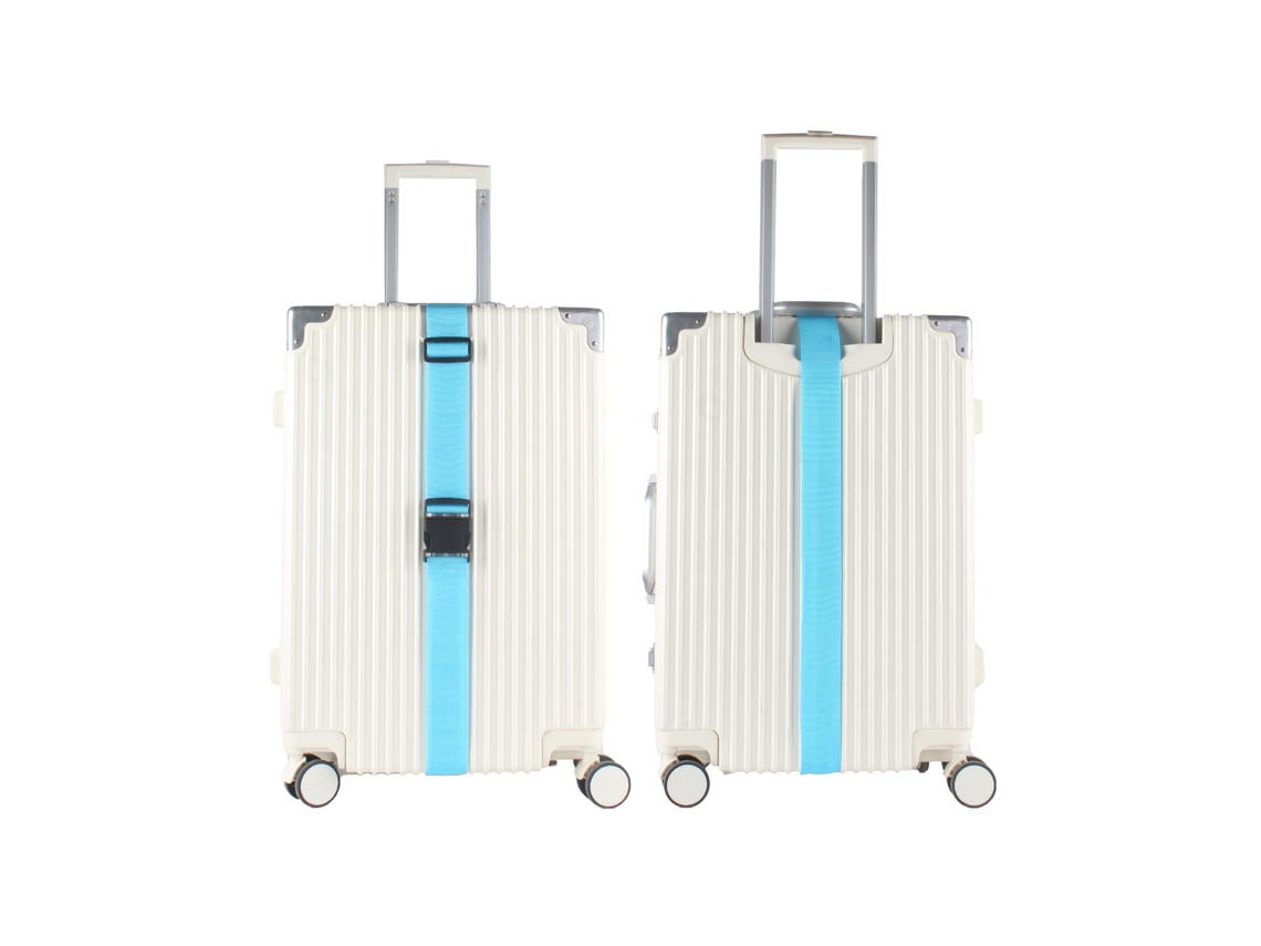 Conjunto De 4 Cintas Para Mala Viagem(azul E)