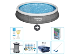 Piscina Bestway Fast Set Redonda 396x84 Cm 5 peças S310 BESTWAY