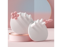 Aparelho para fortalecimento do arco plantar, panturrilha e glúteos, alivia o hálux valgo. Branco HEXINYIGJLY