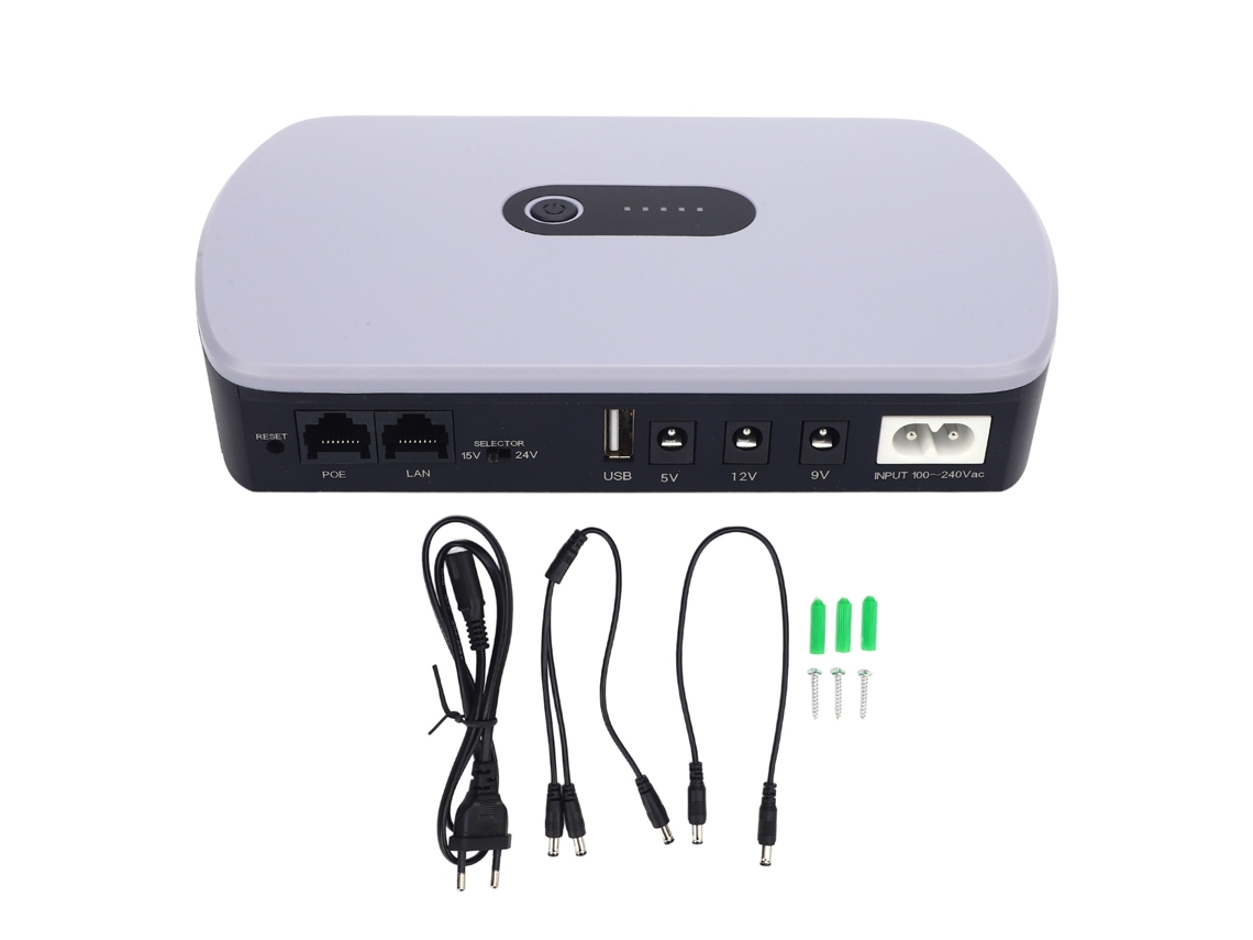 Fonte de Energia Ups Backup 10400mah YURU