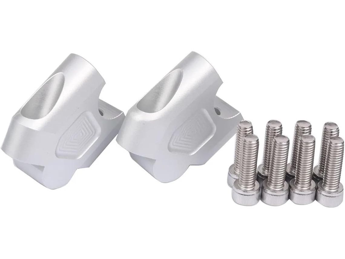 Adaptador de Elevação Guidão Compatível Serve para Cfmoto 450mt Mt450 “permite Ao Piloto Adotar Postura