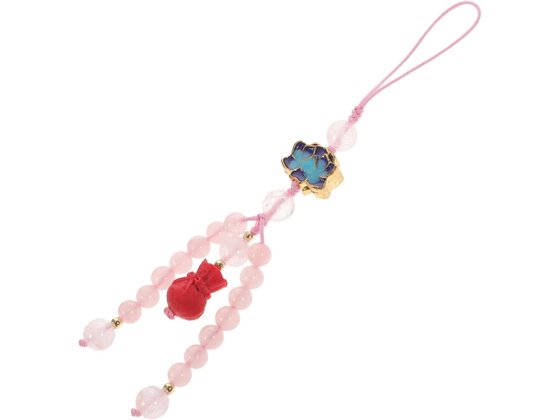 Cordão Para Celular Para Evitar Perda, Estilo Chinês Com Cristais.
