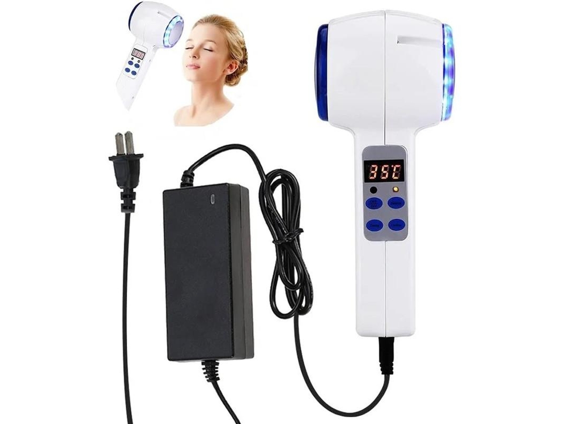 Massajador Facial Quente E Frio Instrumento De Massagem Vibratória De Martelo De Cabeça Dupla Máquina De Massagem De Levantamento De Aperto De Yizhood