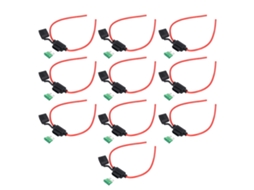 10set Suporte de Fusível Inline 30a S/MARCA