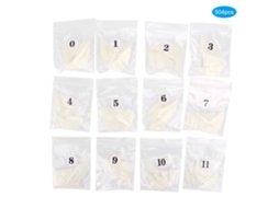 504pcs Pontes De Unhas Falsas De Prática Profissional Ferramenta De Manicure Diy Natural Para Amantes Da Beleza