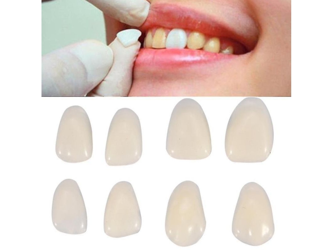 70 Piezas/caja Coronillas Temporales Resina Superior Anterior Para Cuidado Dental Oral