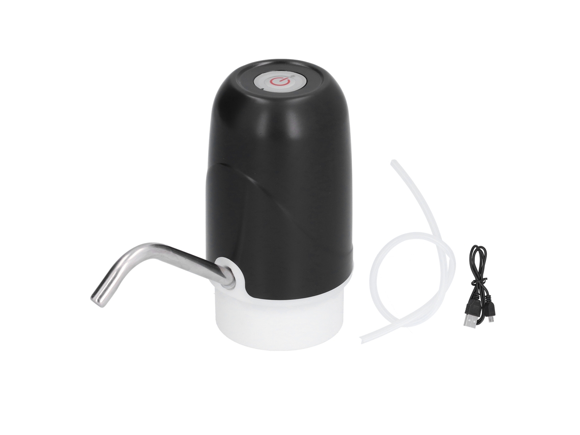 Bomba Dispensadora de Água Elétrica Usb Portátil, Adequada para Casa e Escritório, Preta BRILVIBERA