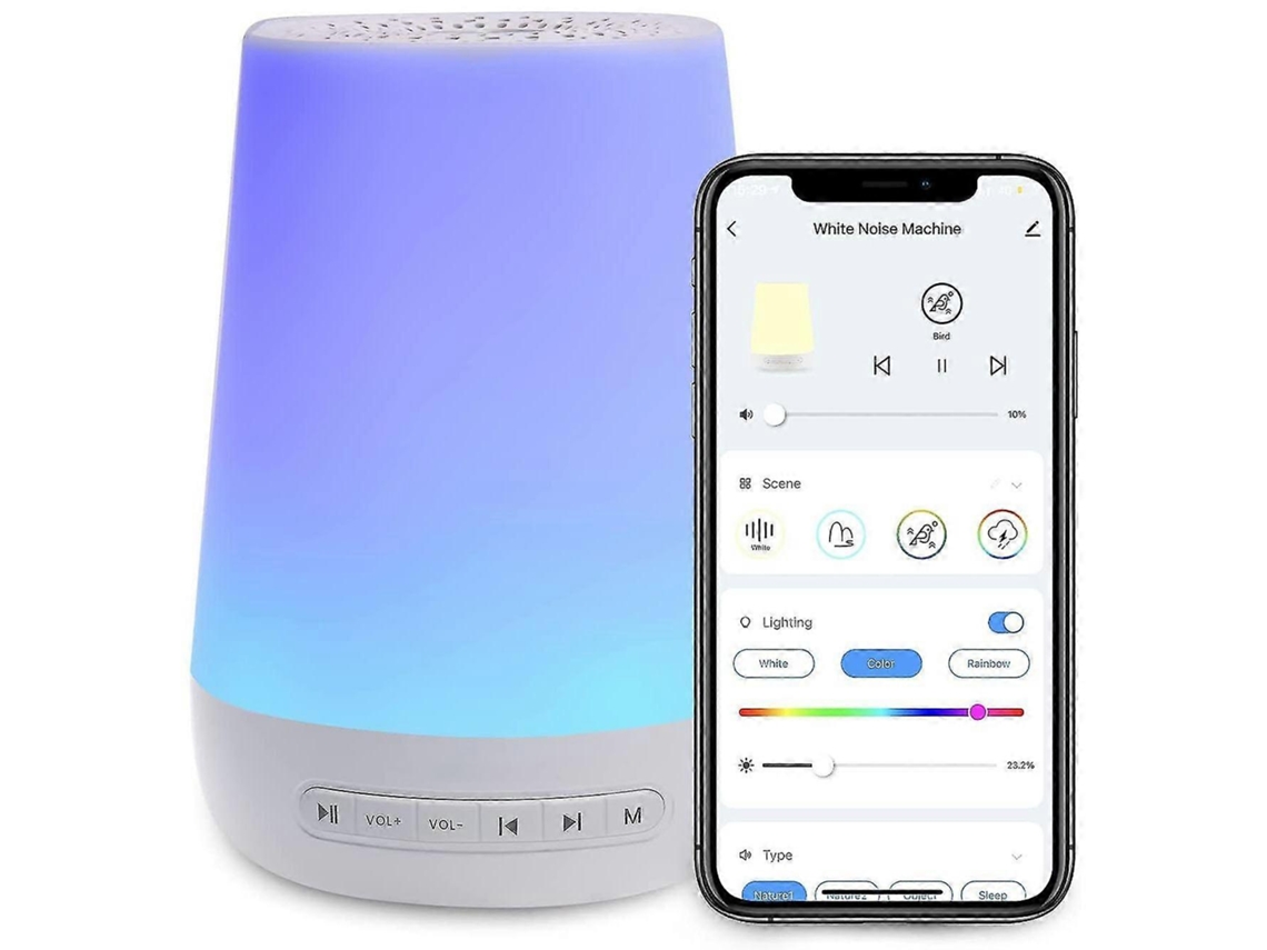 Máquina De Dormir Tudo Em Um Hatch Rest, Luz Noturna E Máquina De Som Brilvibera