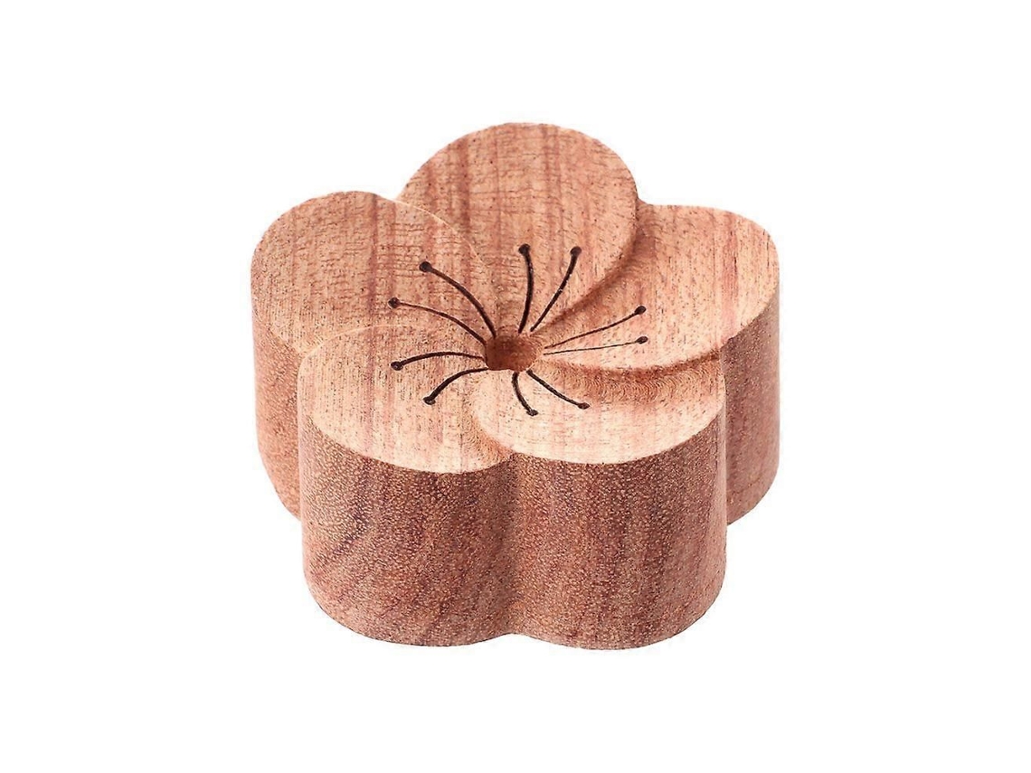 Difusor De Aromas Em Formato De Flor, Em Madeira, Para Aromaterapia, Ideal Para Carro, Incenso, Refrescante, Auxiliar No Sono E Decoração De Casa.