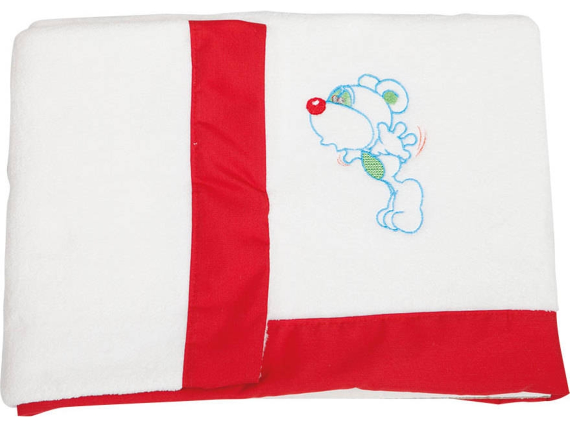 Jogo de Lençóis BABYLINE Vermelho 70 x 140 cm
