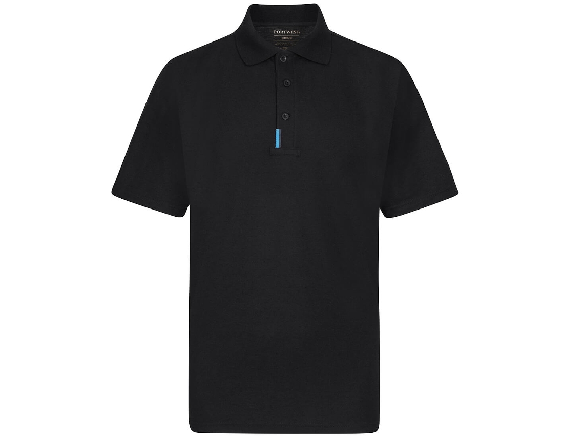 Polo Wx3: Conforto E Modernidade Em Sua Roupa De Trabalho Preto / 4xl