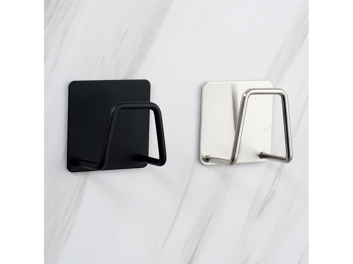 Suporte para esponja de cozinha, 6 peças em aço inoxidável, organizador de colheres e espátulas, escorredor de pratos e talheres, gancho em S - aquaforge