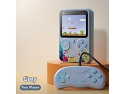 Console De Jogos Portátil Integrado 500 Em 1, Jogos Clássicos, Máquina De Videogame Retrô, Controle Duplo De Combinação De Cores Macaron Ly Ebike