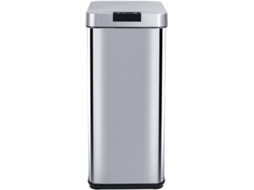 Caixote do Lixo KITCHEN MOVE (Cinzento - Aço Inoxidável - 50 L)
