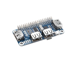 Laxiscreed Hub Otg Micro Usb De 4 Portas Para Raspberry Pi Zero E Expansão Multifuncional