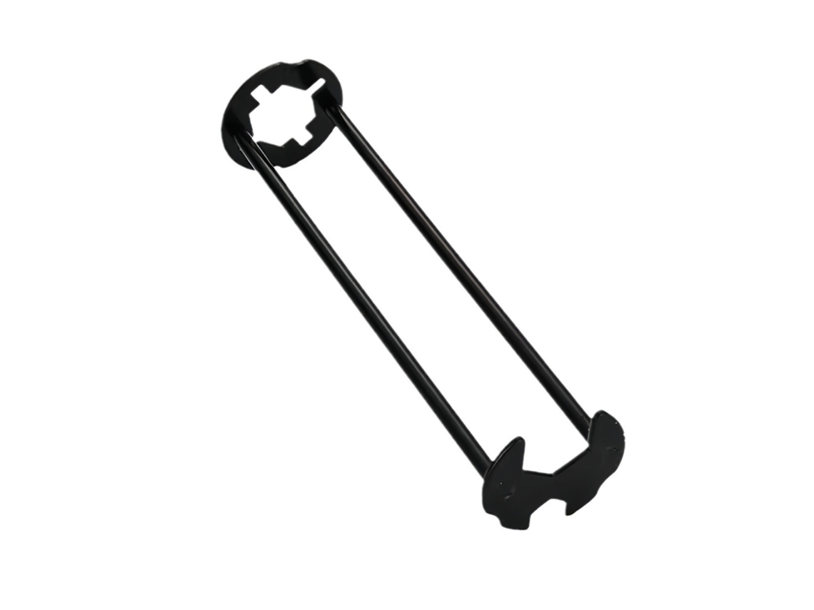 Chave universal para torneiras, 7 tamanhos, ideal para espaços estreitos.