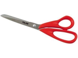 Tesoura MILAN (Vermelho - 20cm)