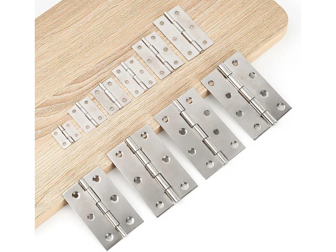 Conector De Porta Em Aço Inoxidável 1a 4 Polegadas Para Móveis, Gavetas E Armários, Dobradiça, Acessórios De Ferragens