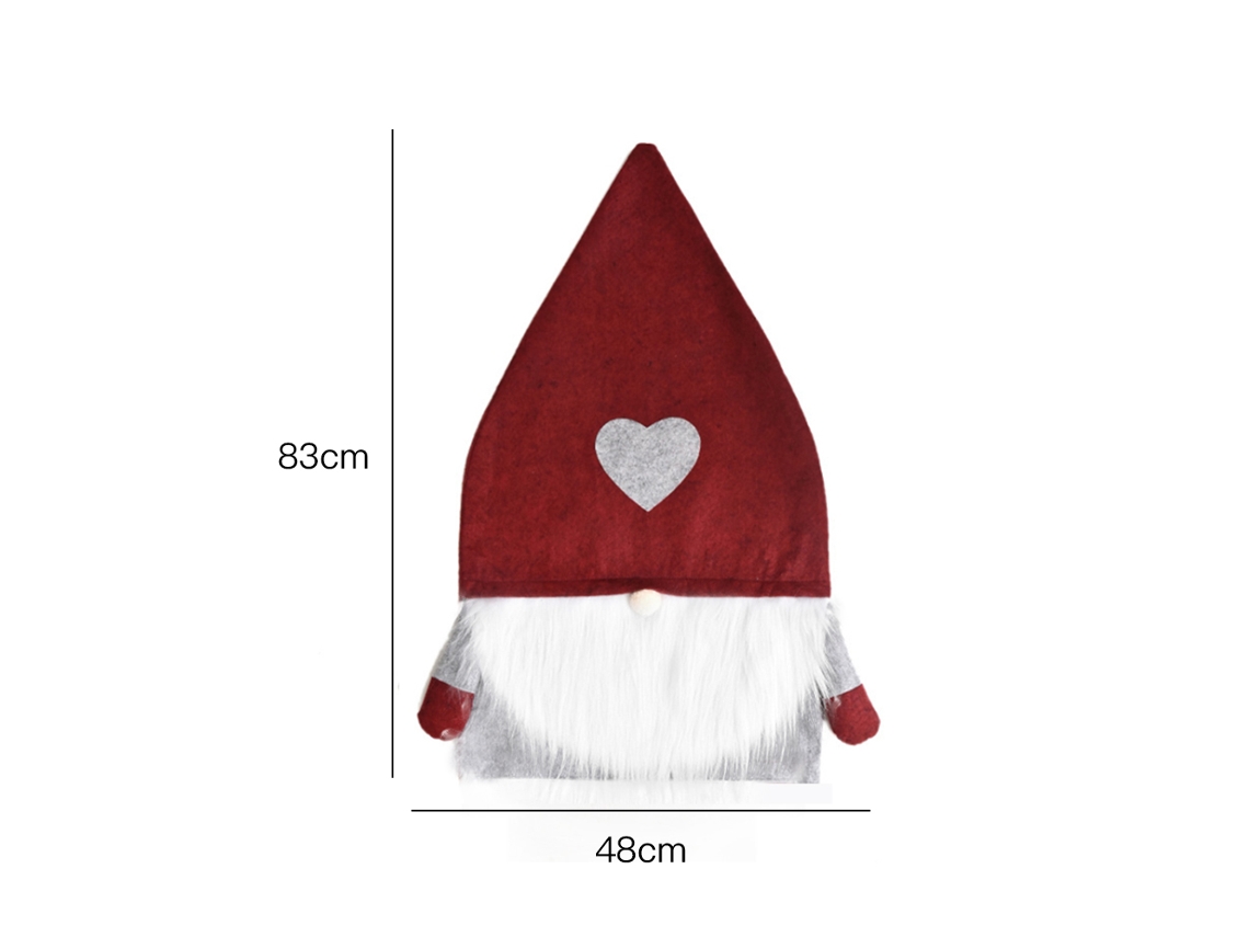 Laxiscreed Capa De Cadeira Nórdica Para Natal, Decoração Elegante De Ambientes Sofisticados