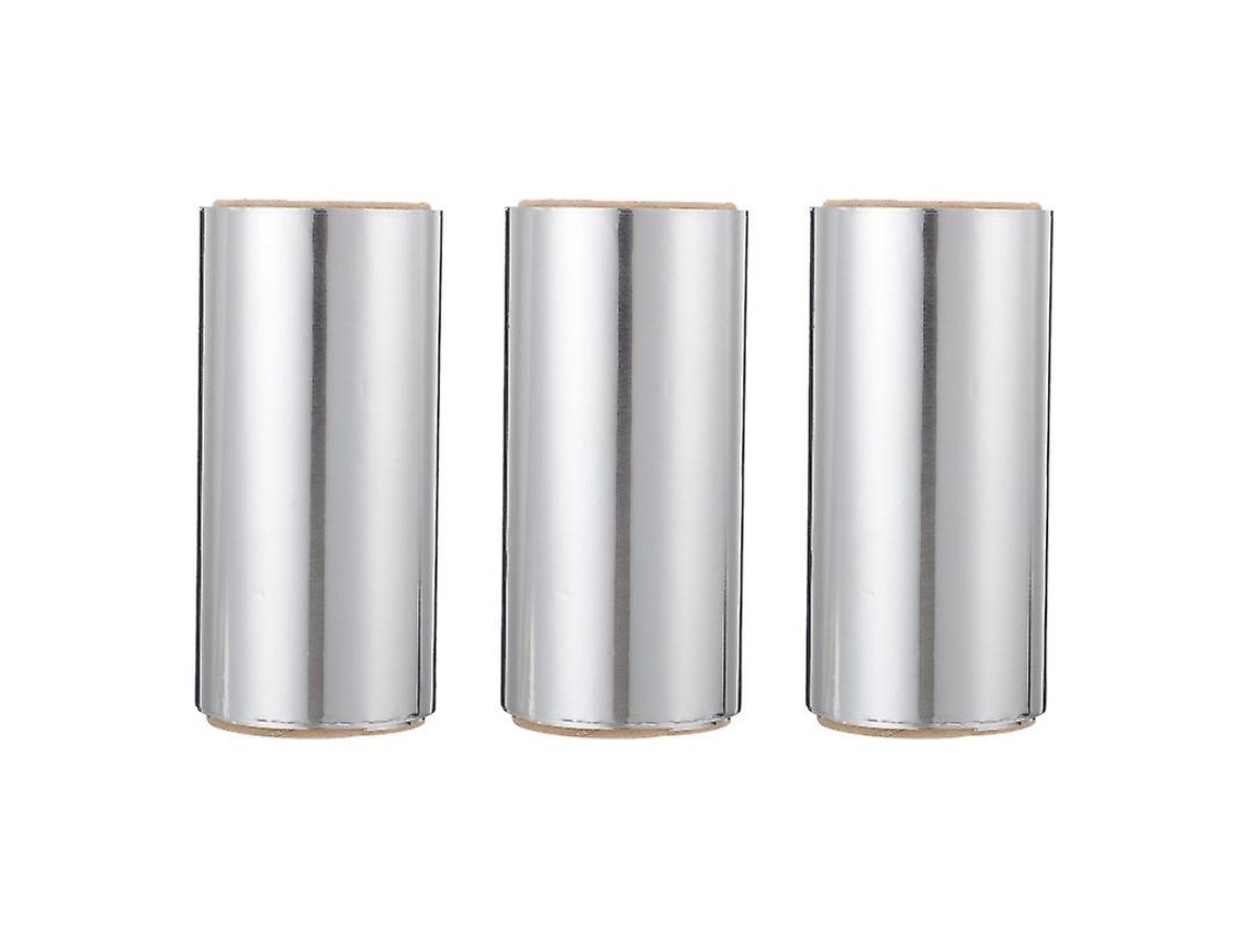 3 Rolos de Folha de Cabelo ALLINLESS