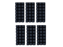 6pcs Nozzle Brush For Ad5x 3d Printer Silicone Wiper Cleaning Tool Silicone Brush Heated Bed