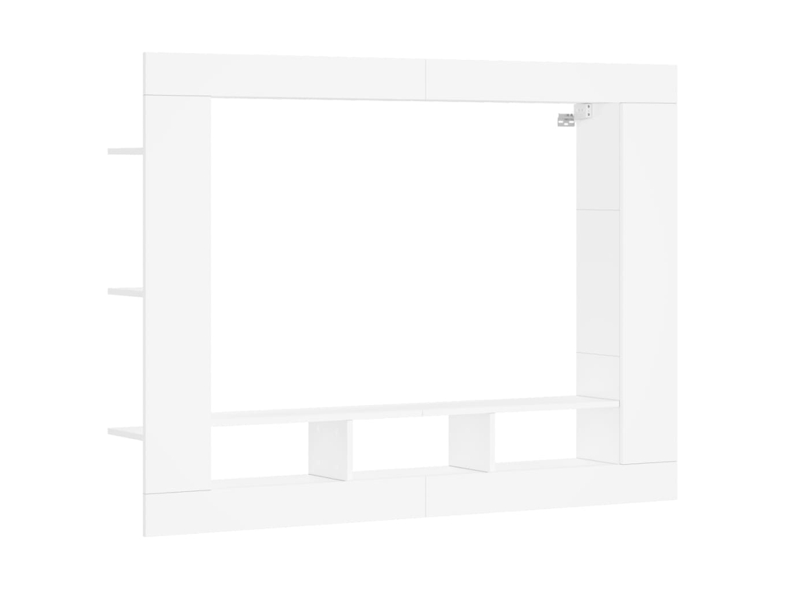 Tv Cabinet, Tv Cabinets Vidaxl Branco Madeira Processada (n/a)