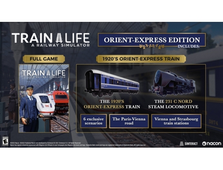 Jogo Xbox Series X Train Life a Railway Simulator The Orient Express Edition Xbox One / Xbox Series X
