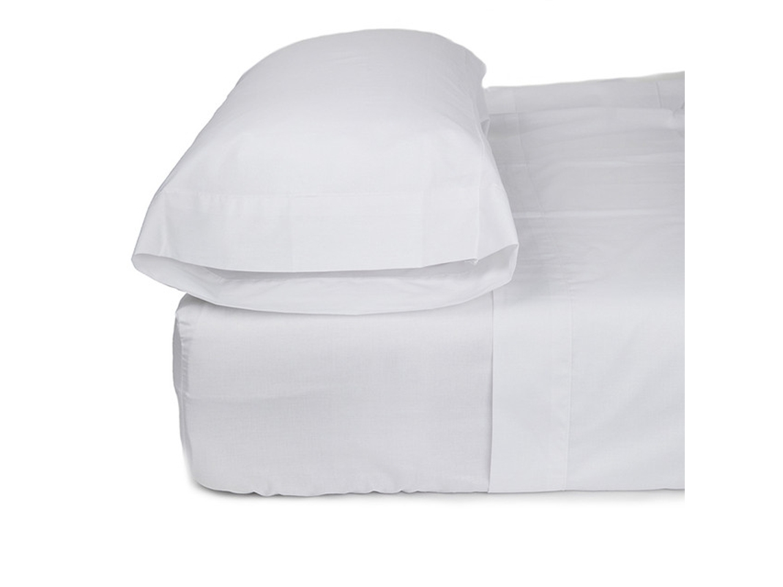 Fronha MEVAK LIVING Branco (Algodão - 45x110 cm)