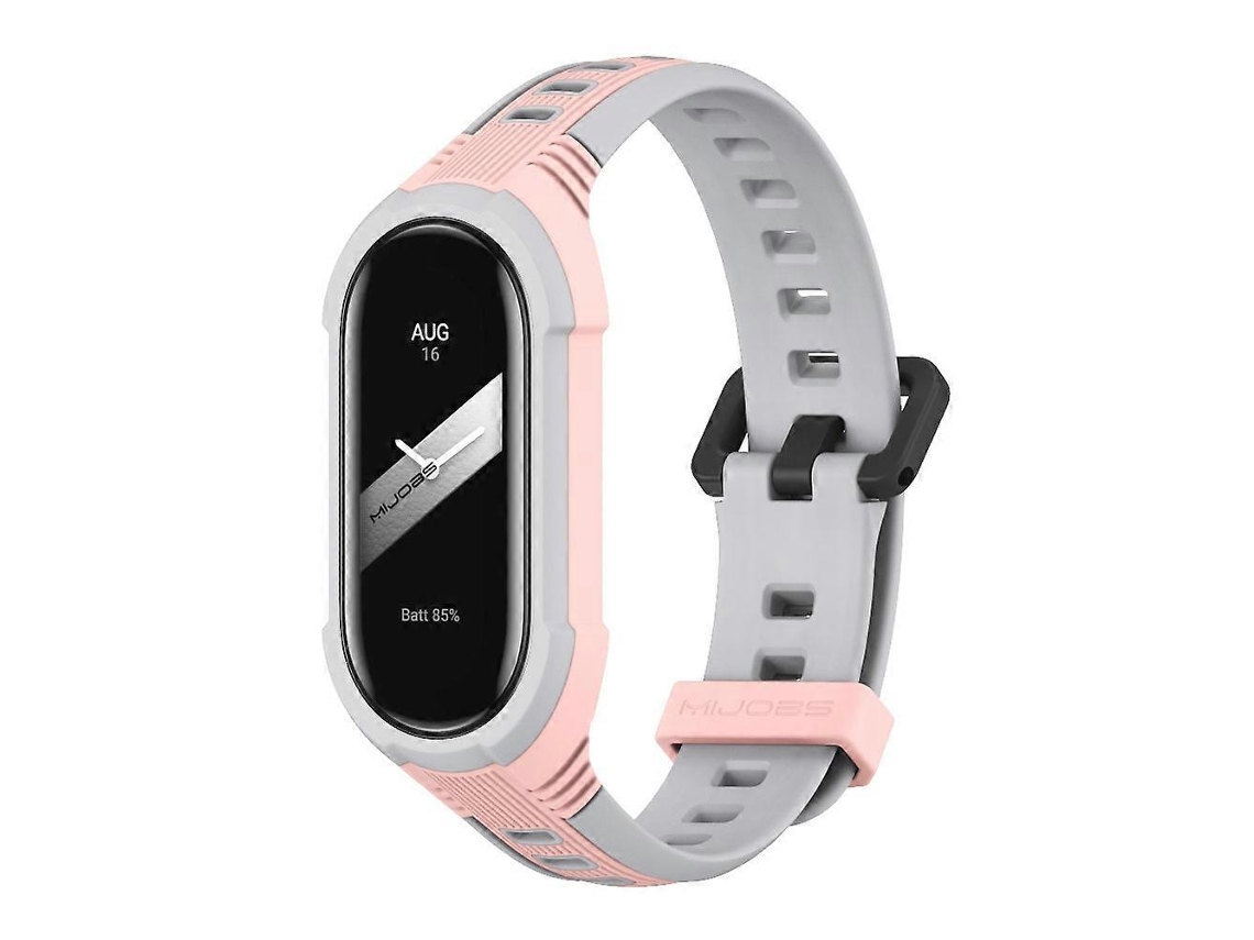 Pulseira De Silicone Mijobs Unibody Bicolor Para Xiaomi Mi Band 8