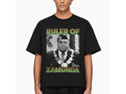 Rockinstone Coming To America Ruler Of Zamunda Black Adult T-shirt Size:xxxl