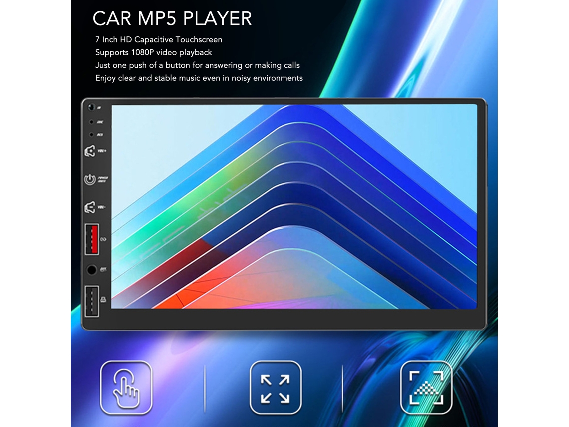 Player Mp5 Carro 7 Polegadas Touchscreen Bluetooth