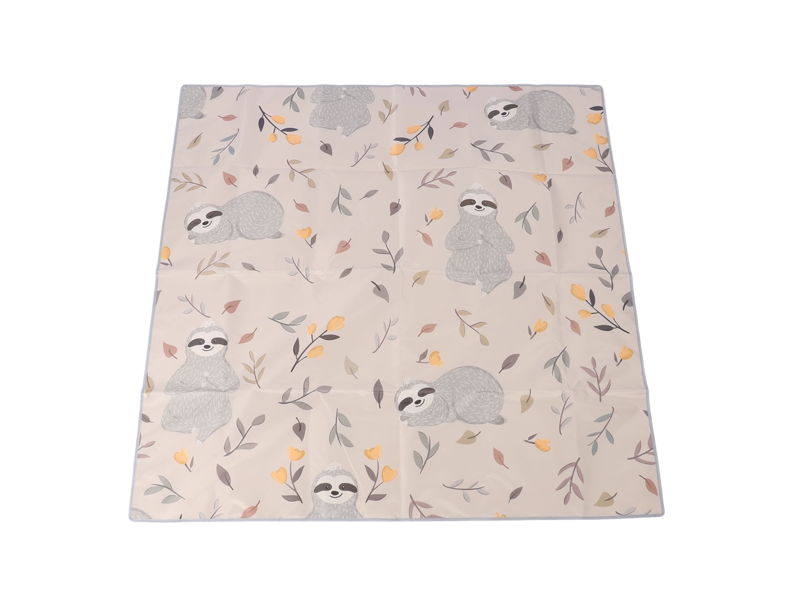 Mali tapete Sob Cadeira Alta 130x130cm Oxford Anti Derrapante Lavável Bebê Piquenique