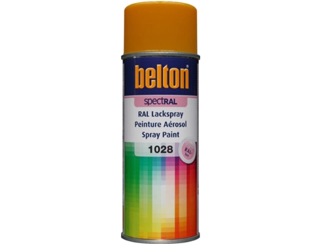 Spray Belton Spect Ral Brilhante 400 Ml (Ral 1028 Amarelo Melão)