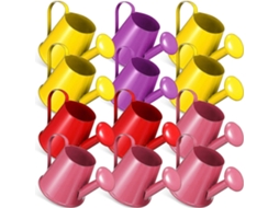 Conjunto De 12 Jarras Água Infantis Ferro, Pequenas Para Banho, Regadores Brinquedo Crianças, Brinquedos Aspersor Praia, Adereços -aquaforge