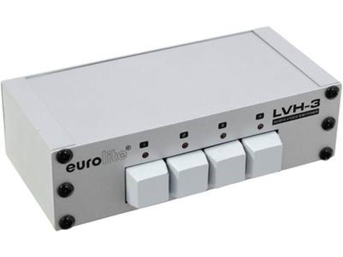 Interruptor composto Lvh 3 Led Anzeige, Metallgehäuse Eurolite (81013203)