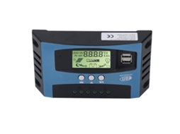 Controlador de Carga Solar MPPT 12V 24V 100A com Display Digital e Proteções