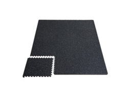 Tapetes De Ginástica De Espuma Eva Succebuy Com 0,56 Polegadas De Espessura, Pacote De 6, Preto E Branco
