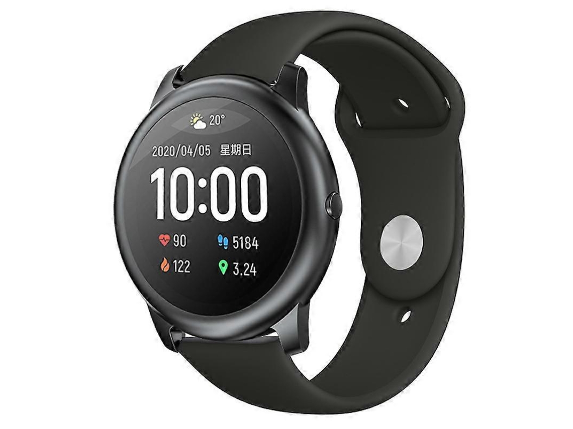 Pulseira De Substituição Com Fivela Reversa De Silicone Para Xiaomi Haylou Solar (azul Royal)