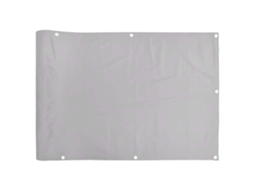 Balcony Privacy Screen, Balcony Privacy Screens Vidaxl Cinzeto Pvc (600 X 90 Cm)