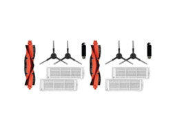 Conjunto De 2 Peças De Reposição Para O Aspirador Robô Xiaomi Mi Pro Stytj02ym Xmstjqr2s: Escova Lateral Principal E Filtro Hepa._glo
