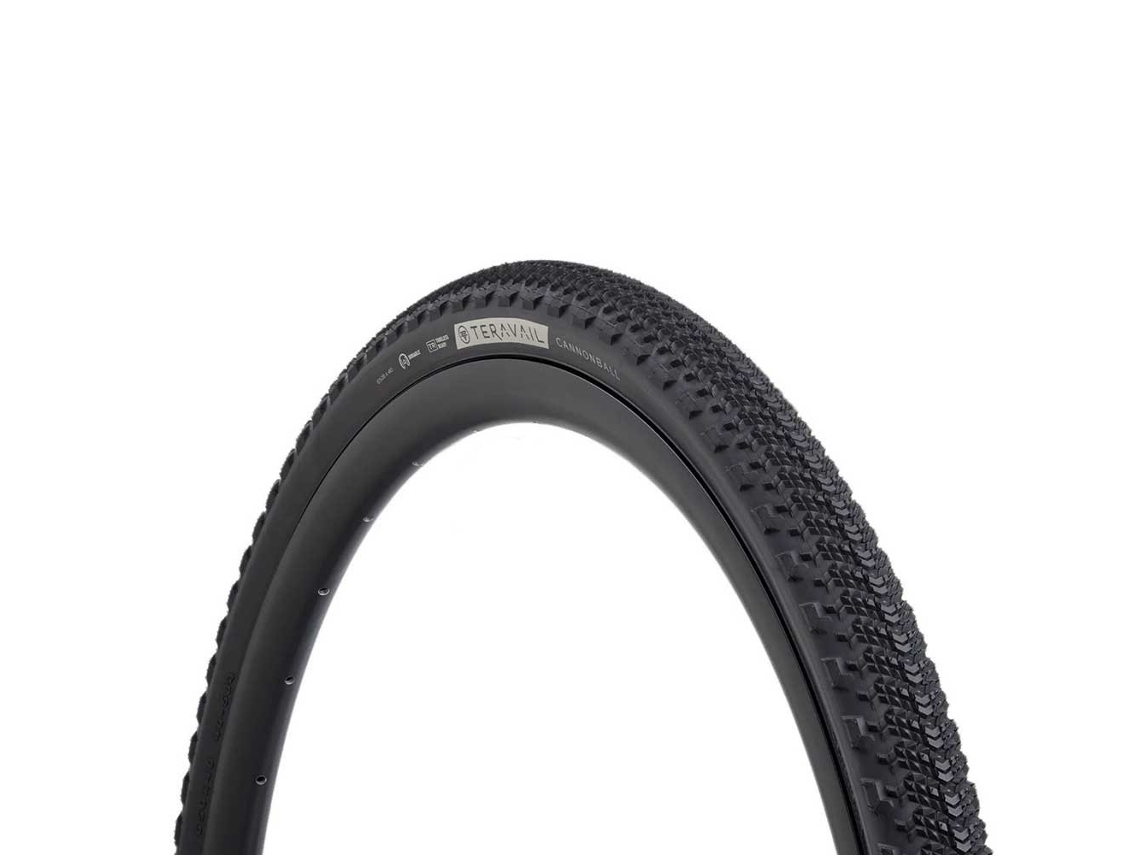 Pneu Gravel Cannonball Durable Tubeless 700 X 47 Prateado 700 X 47Teravail