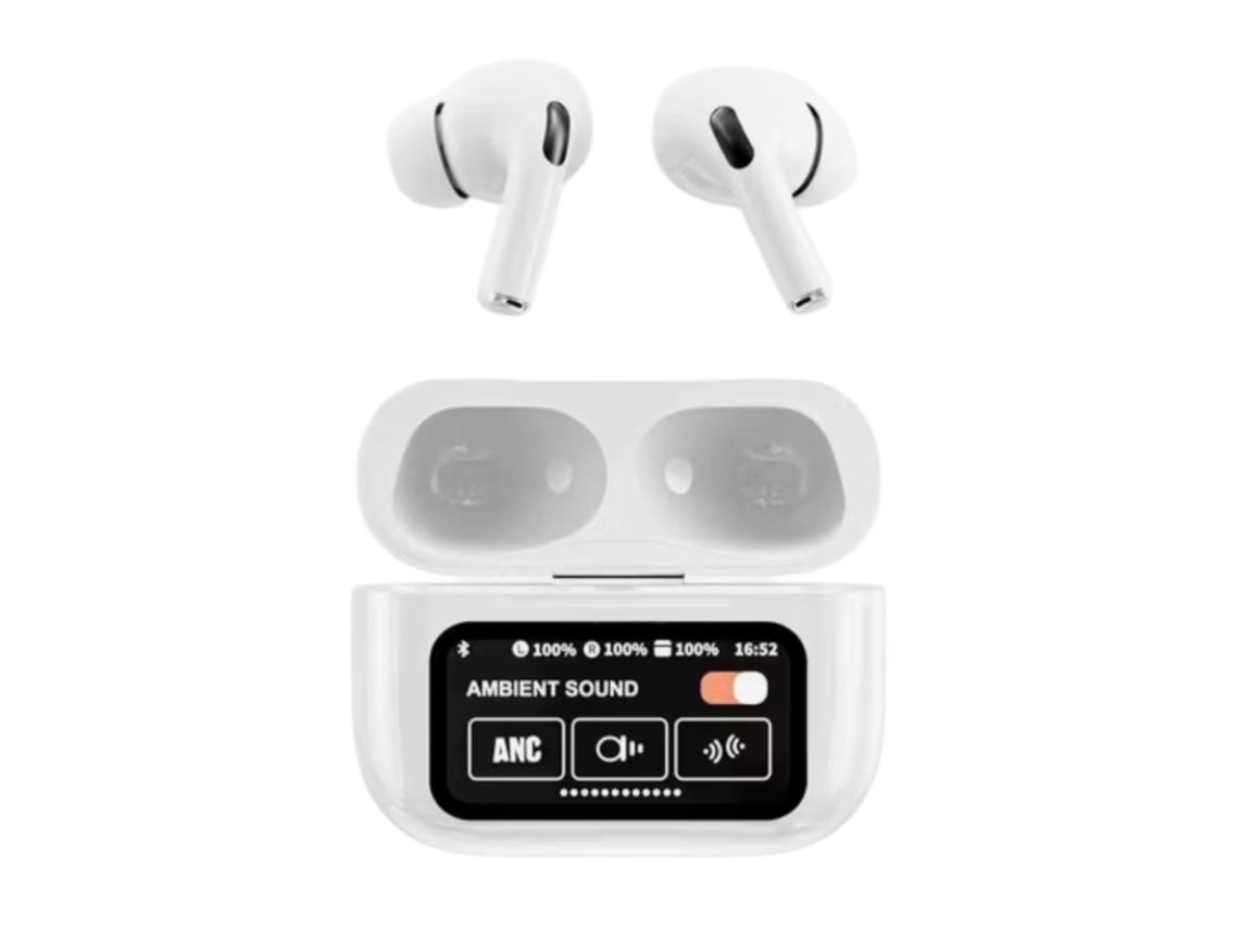 Fone de ouvido Bluetooth com visor e cancelamento de ruído MDUG