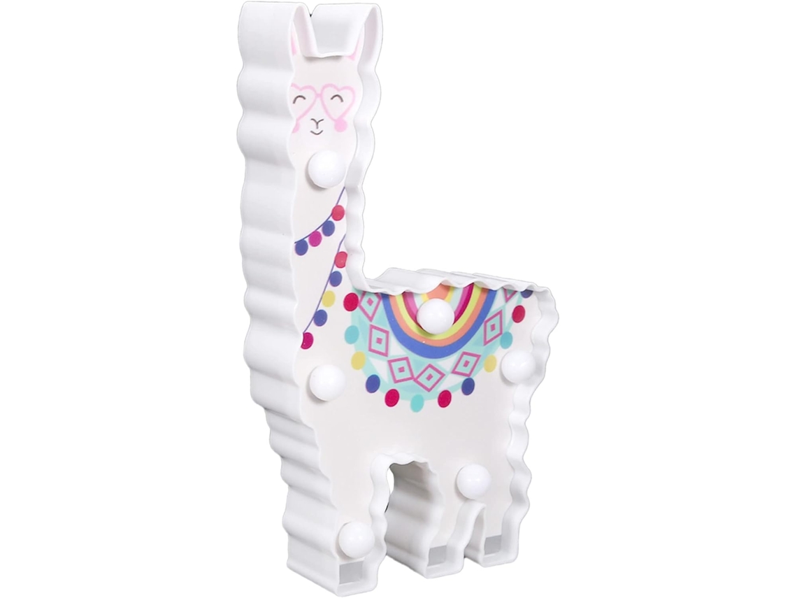 Luminária Noturna Em Formato De Animal Com 6 Leds Abajur Mesa A