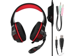 Fone De Ouvido Para Jogos Com Fio, Estéreo E Redução De Ruído Hunterspider V3.